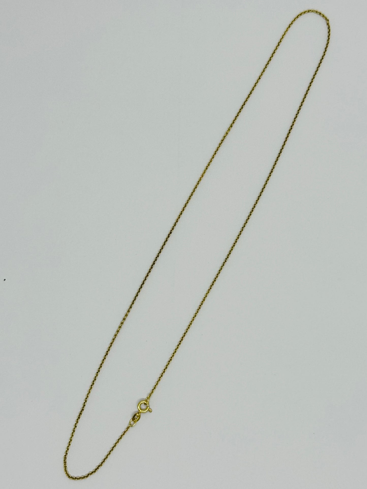 9ct Fine Belcher Necklace
