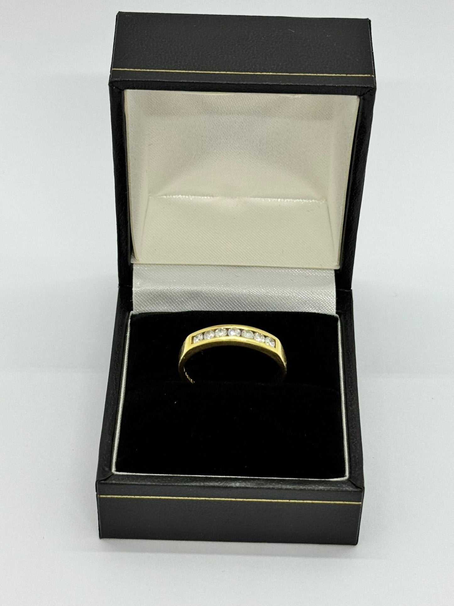 18ct Diamond Half Eternity Ring