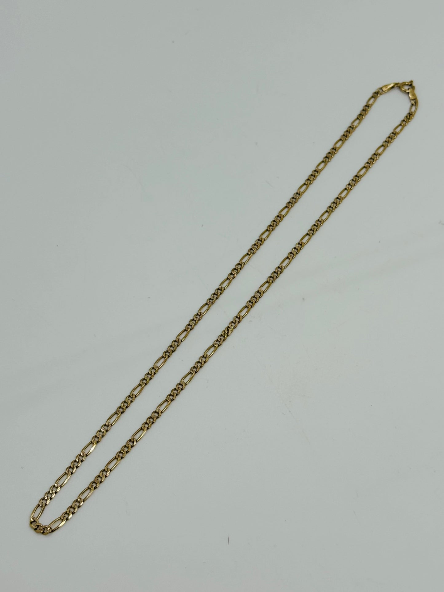 9ct Yellow Gold Figaro Chain