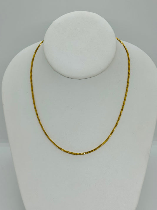22ct Yellow Gold Franco Chain