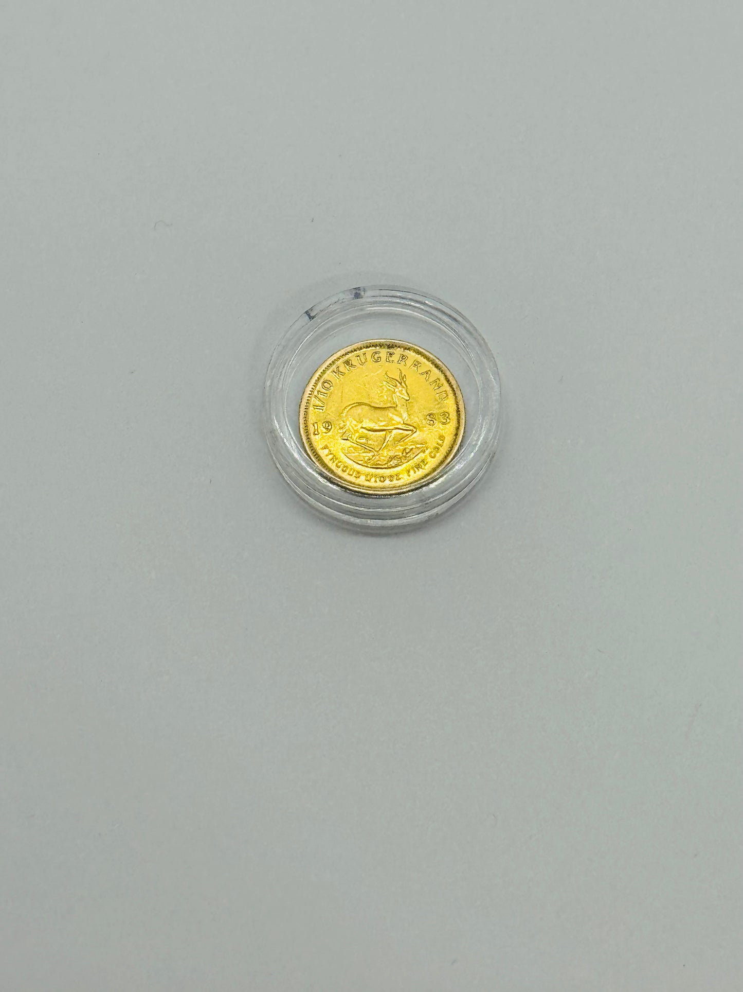 1983 South Africa 1/10 Krugerrand Gold Coin