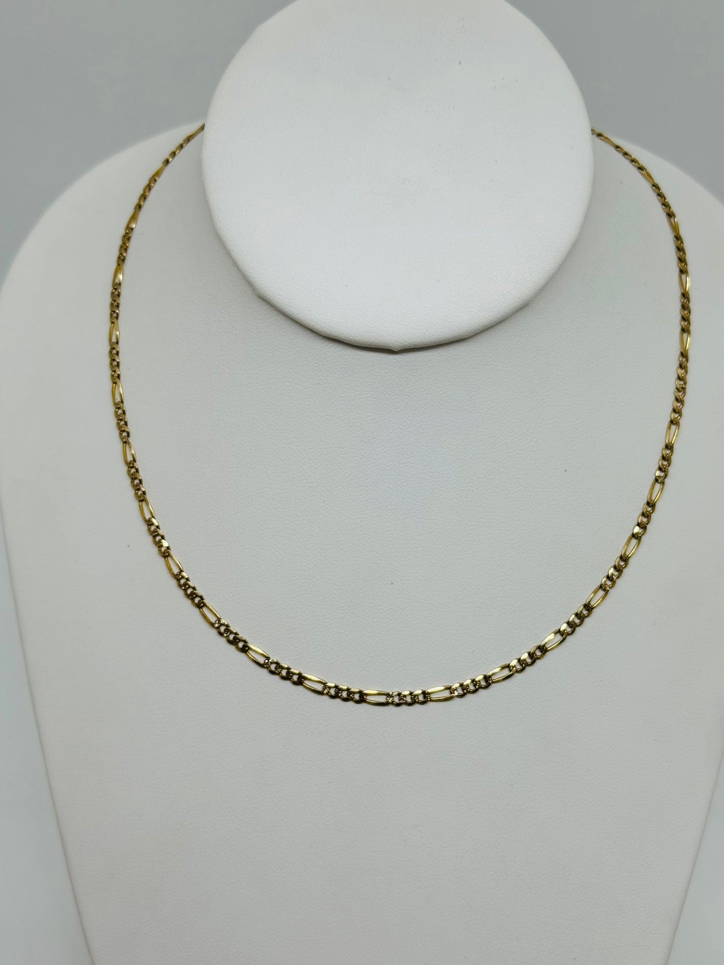 9ct Yellow Gold Figaro Chain