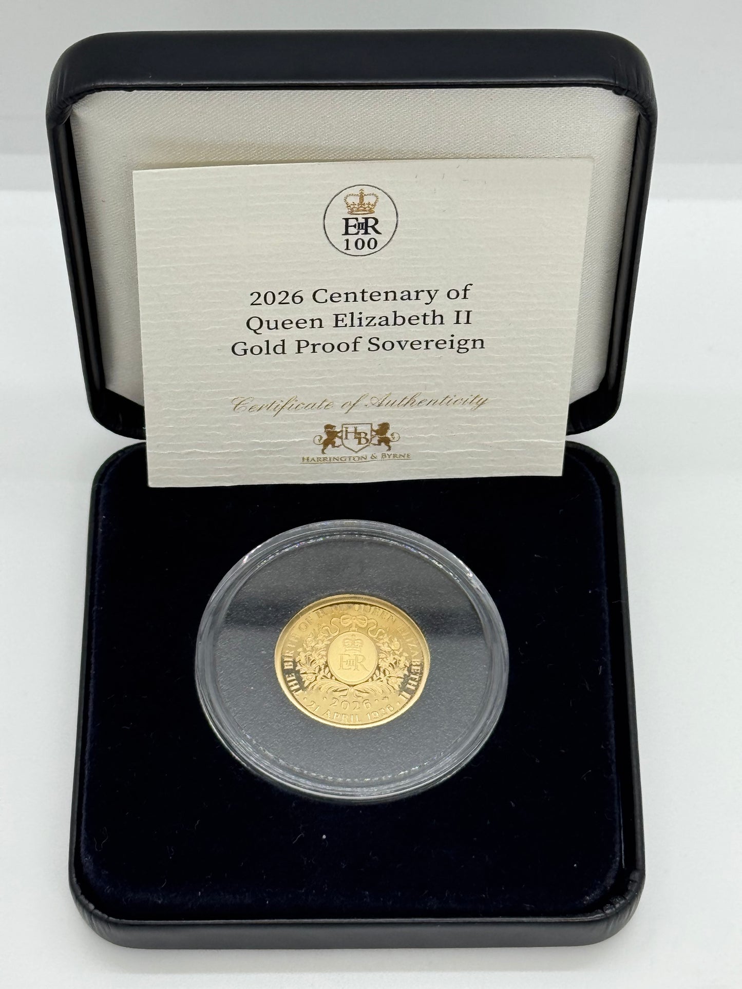 2026 Centenary of Queen Elizabeth II Gold Proof Sovereign