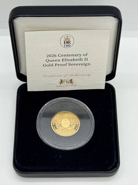 2026 Centenary of Queen Elizabeth II Gold Proof Sovereign
