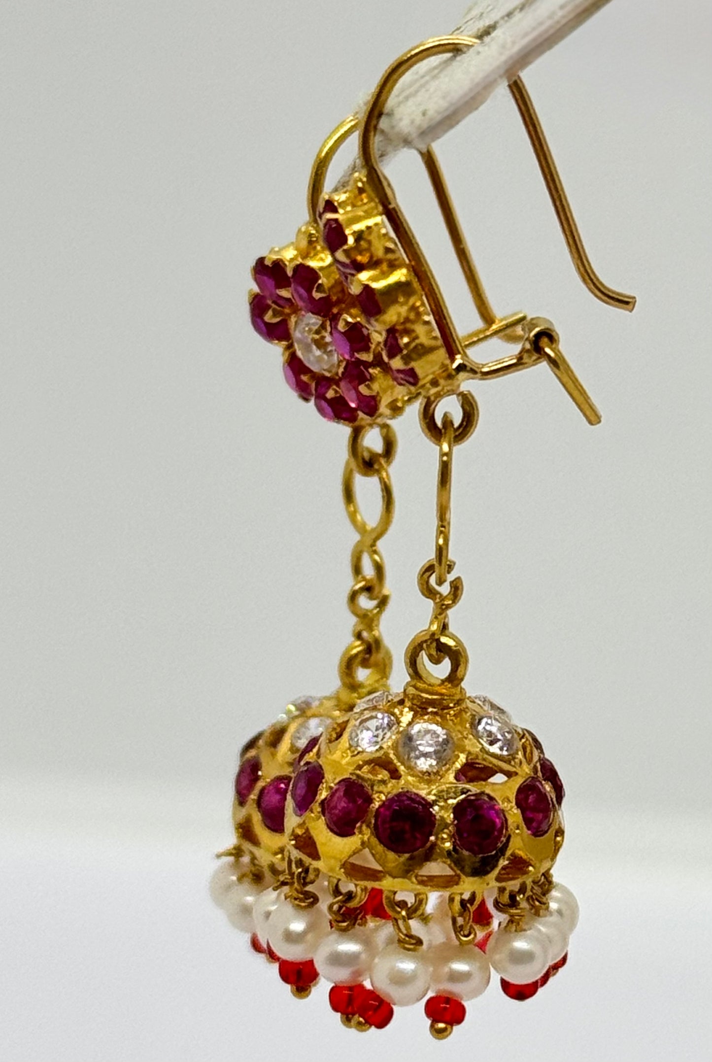 22ct Dropper earrings