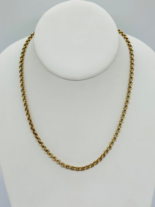 9ct Belcher Necklace