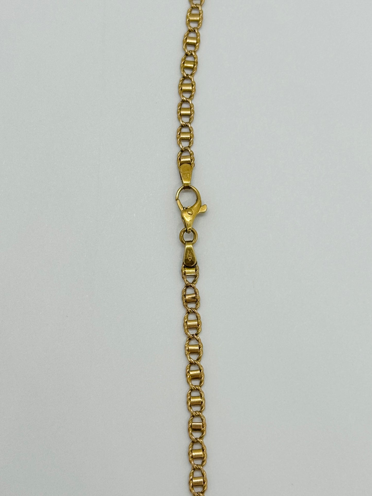 9ct Fancy Link Necklace