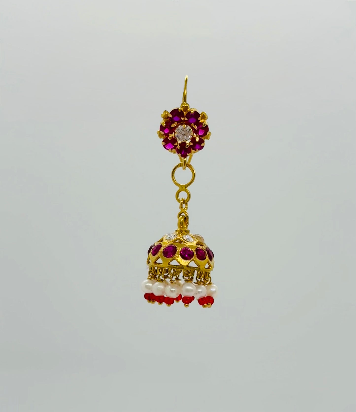 22ct Dropper earrings