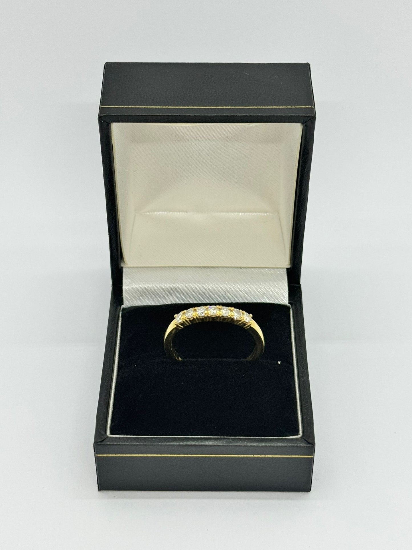 18ct Half  Eternity Diamond Ring
