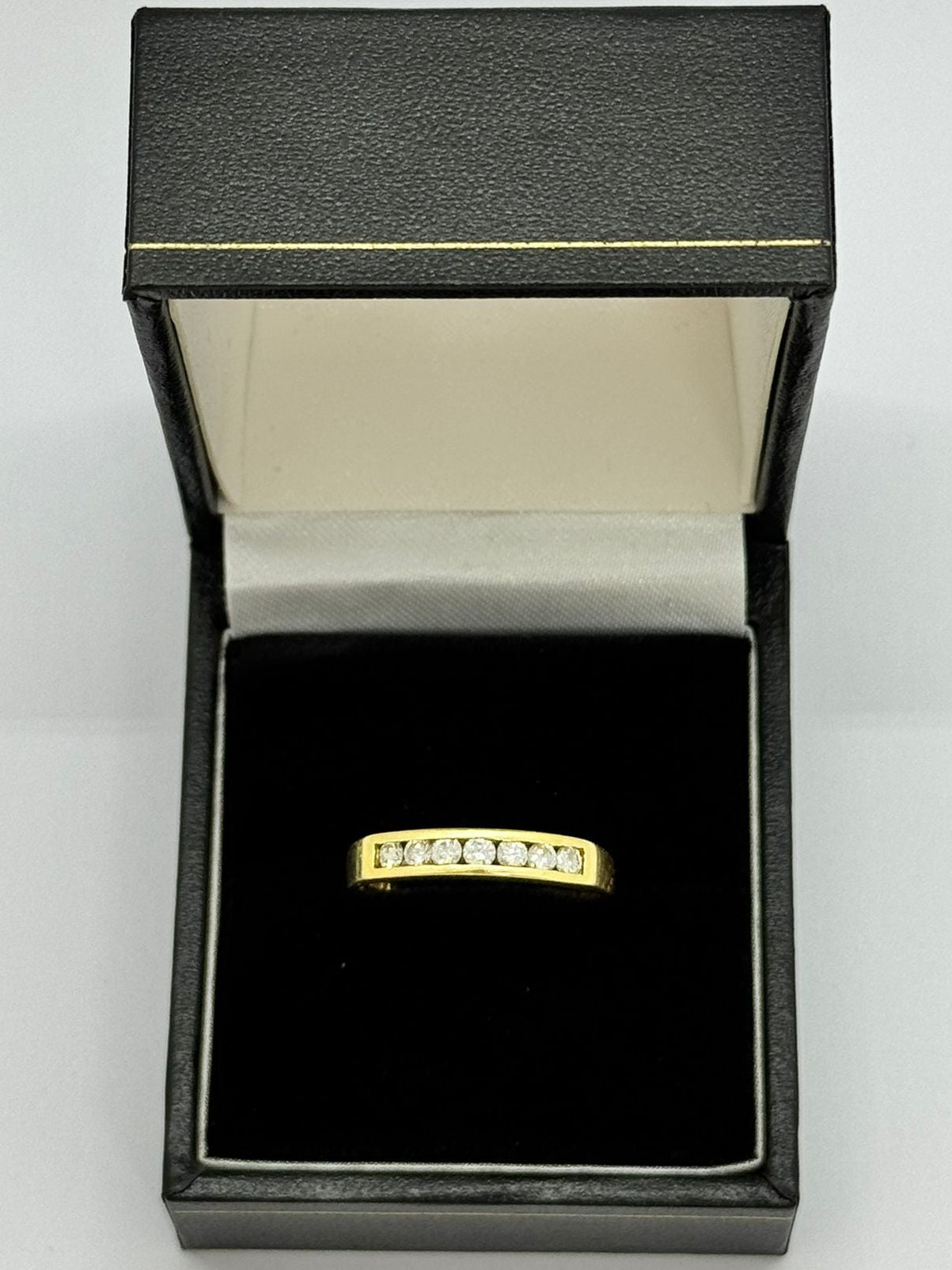 18ct Diamond  Half Eternity  Ring