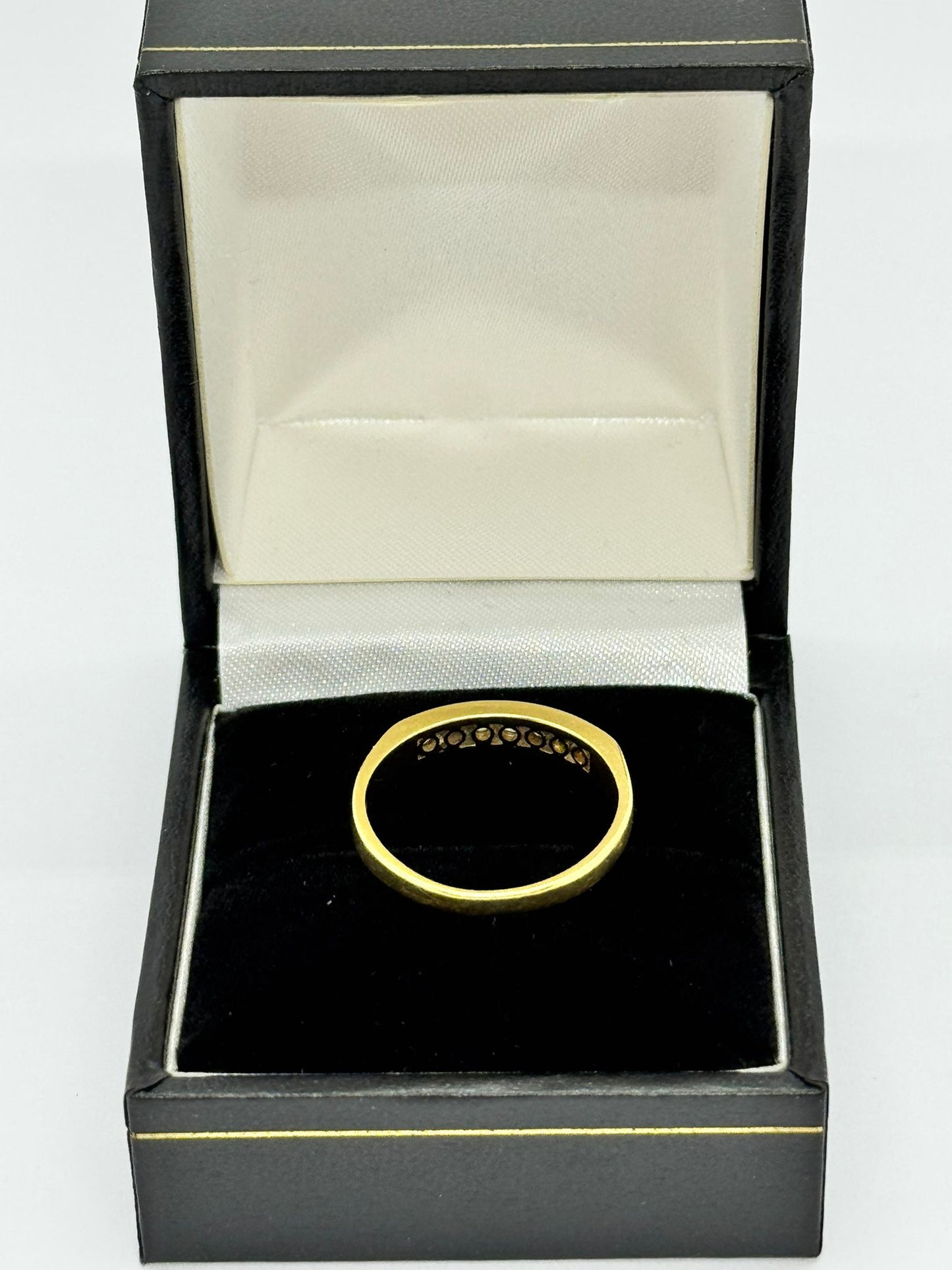 18ct Diamond  Half Eternity  Ring