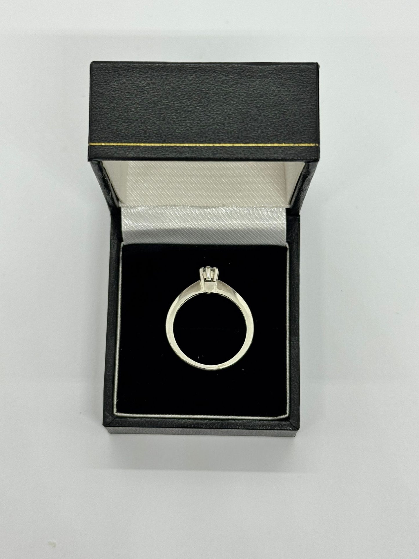 Platinum Solitaire Diamond Ring