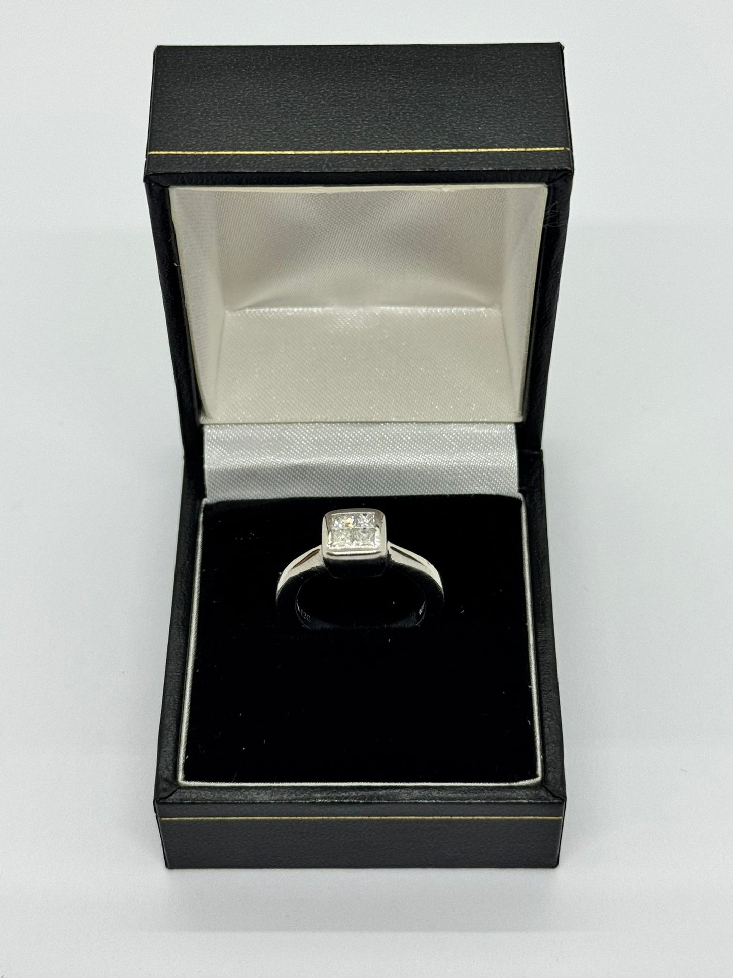 Platinum 4 Stone Diamond Ring